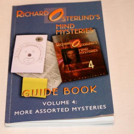 Mind Mysteries Guide Book Volume 4: More Assorted Mysteries by Richard Osterlind - Click Image to Close